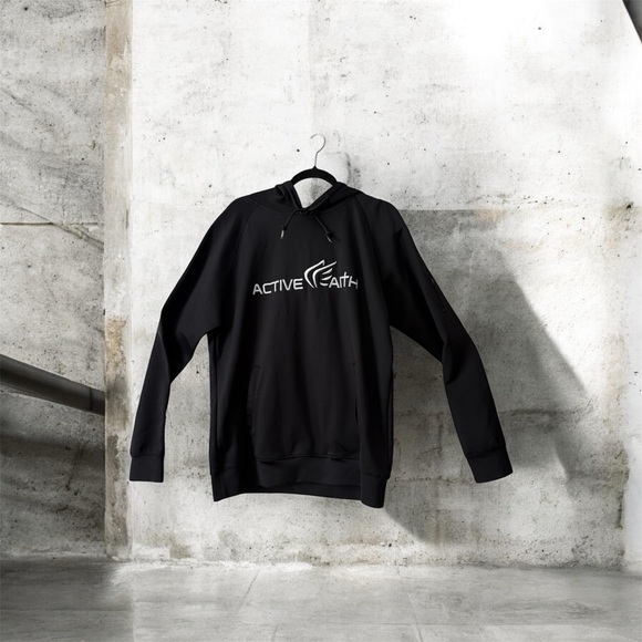 Tops - Active Faith Black Hoodie